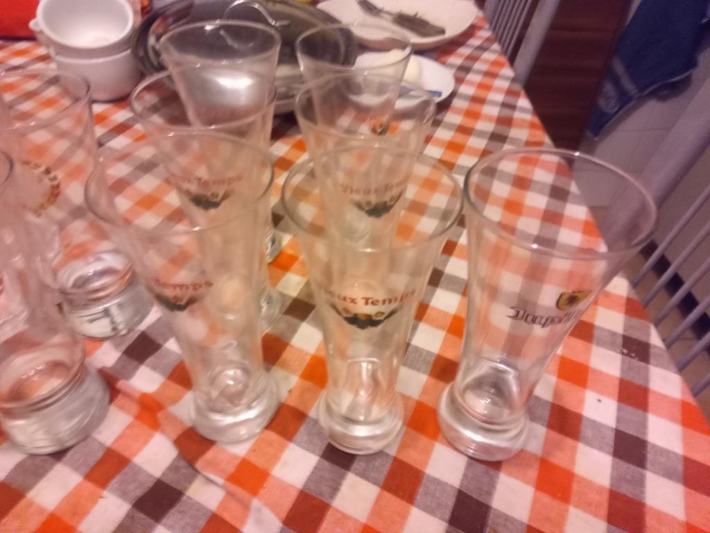 lot de verres 100 pièces, Collections, Enlèvement, Comme neuf, Verre à soda