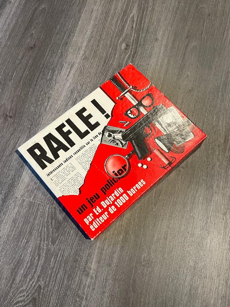RAFLE - Jeu Vintage par l'auteur du 1000 bornes, Hobby & Loisirs créatifs, Jeux de société | Jeux de plateau, Comme neuf, Enlèvement ou Envoi
