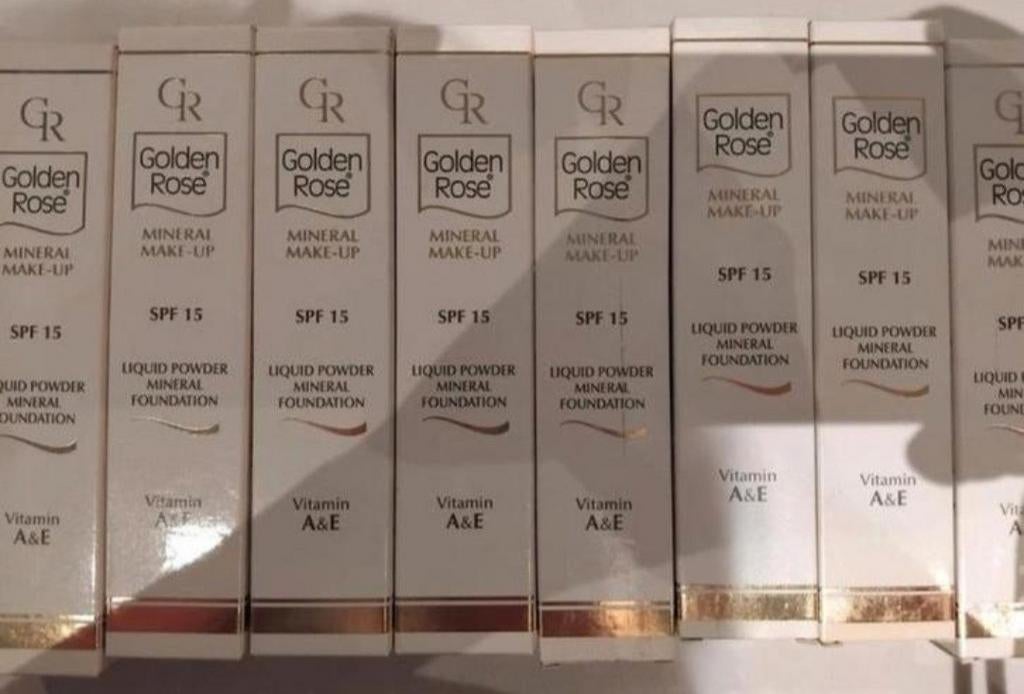 Golden rose mineral make-up liquid powder mineral foundation, Ophalen of Verzenden