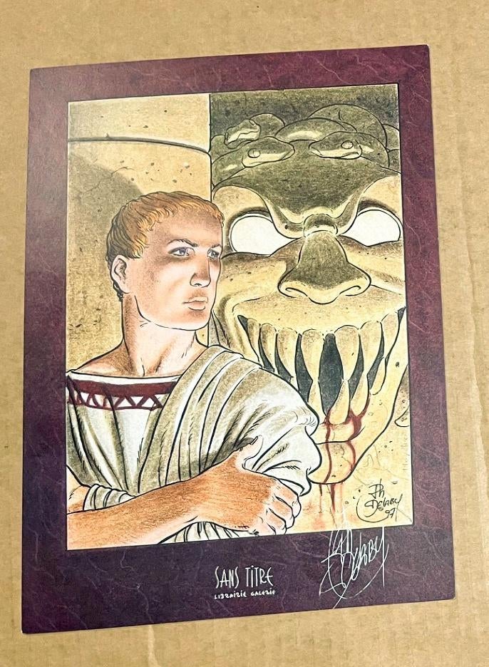 Murena - Ex-libris - Van zand en bloed- Zonder titel- Delaby, Verzenden