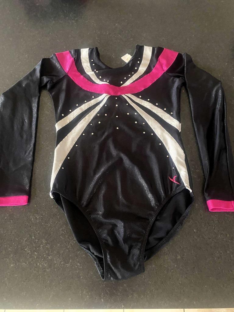 Turnpak lange mouwen - maat 14 jaar, Taille enfant de 146 à 140, Enlèvement ou Envoi, Comme neuf, Maillot de gymnastique