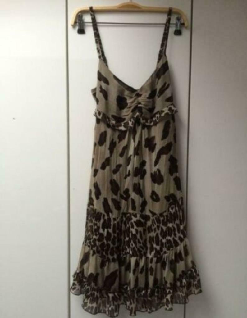 Lola & Liza jurk - Maat 38, Kleding | Dames, Maat 38/40 (M), Bruin, Lola & Liza, Ophalen of Verzenden