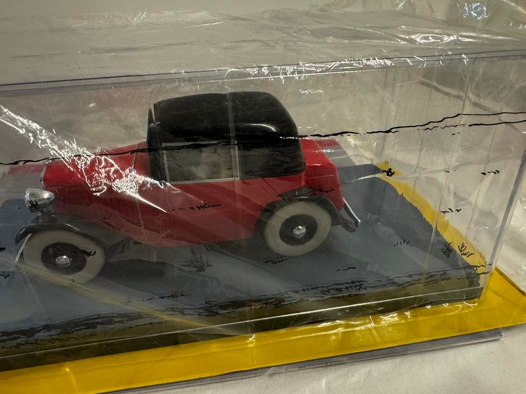 Kuifje auto 1:24 de rosengart uit gebroken oor nr 16, Ophalen of Verzenden, Kuifje, Nieuw