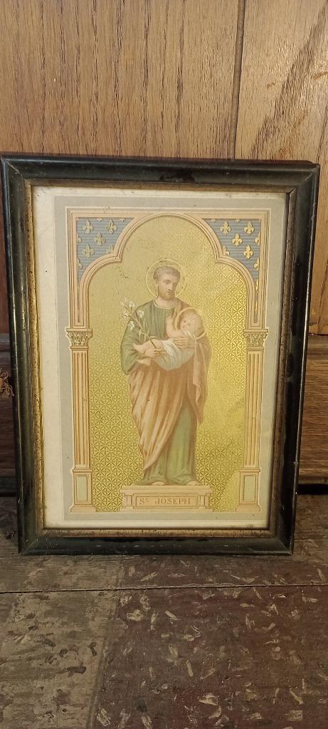 Gravure religieuse, 17x24, n148, Enlèvement ou Envoi