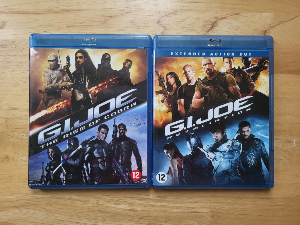 Lot Blu-Ray GI Joe (1 & 2) – Intégrale, Enlèvement, Action