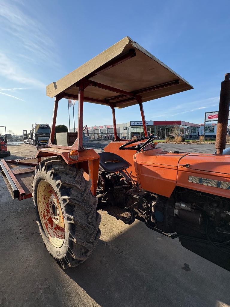 Tracteur diesel Fiat avec tondeuse, Articles professionnels, Enlèvement, Utilisé, Fiat