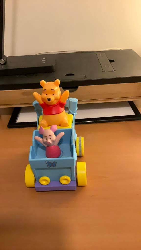 Winnie the poeh wagentje, Ophalen of Verzenden, Gebruikt, Ontdekken, Met geluid