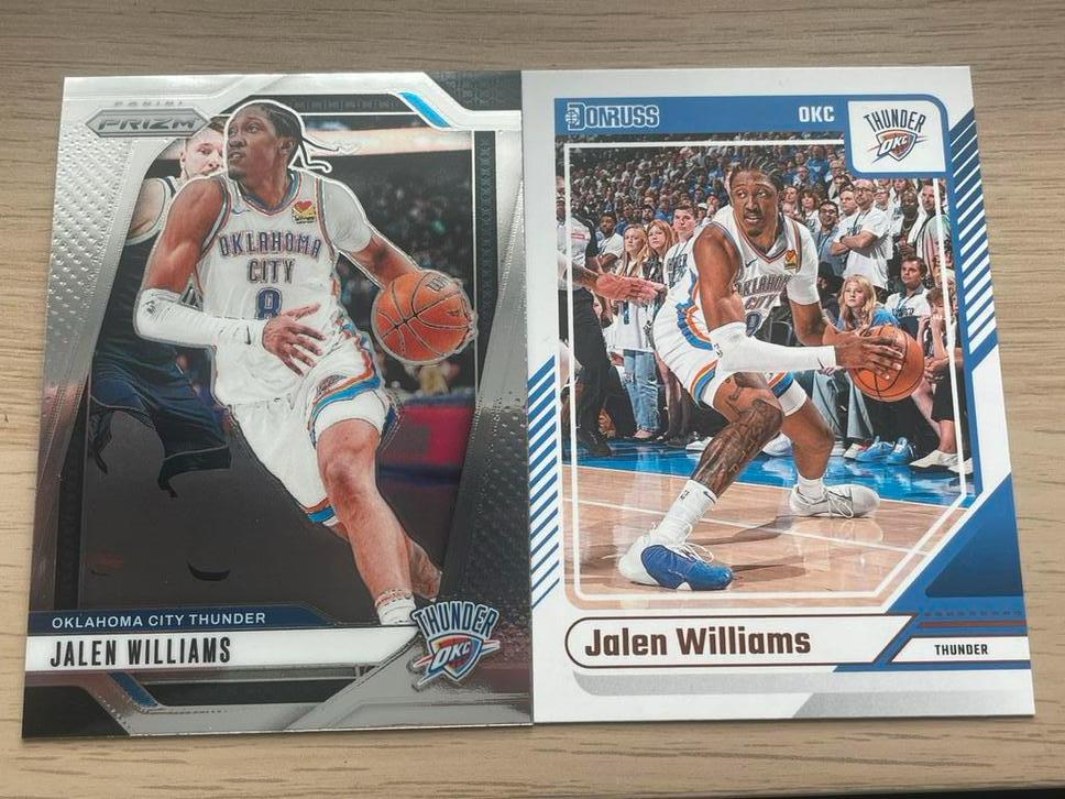 Jalen Williams kaarten OKC, Ophalen of Verzenden, Nieuw, Meerdere plaatjes