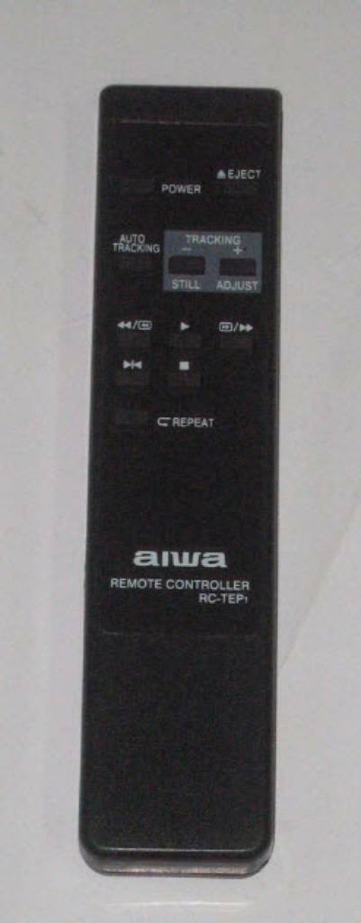 afstandsbediening AIWA RC-TEP1, Ophalen of Verzenden, Gebruikt, VHS-speler of -recorder