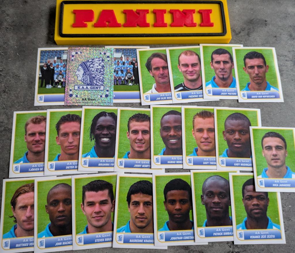 Panini football 2004 22X  AA GENT voetbal stickers 2004, Verzenden, Nieuw