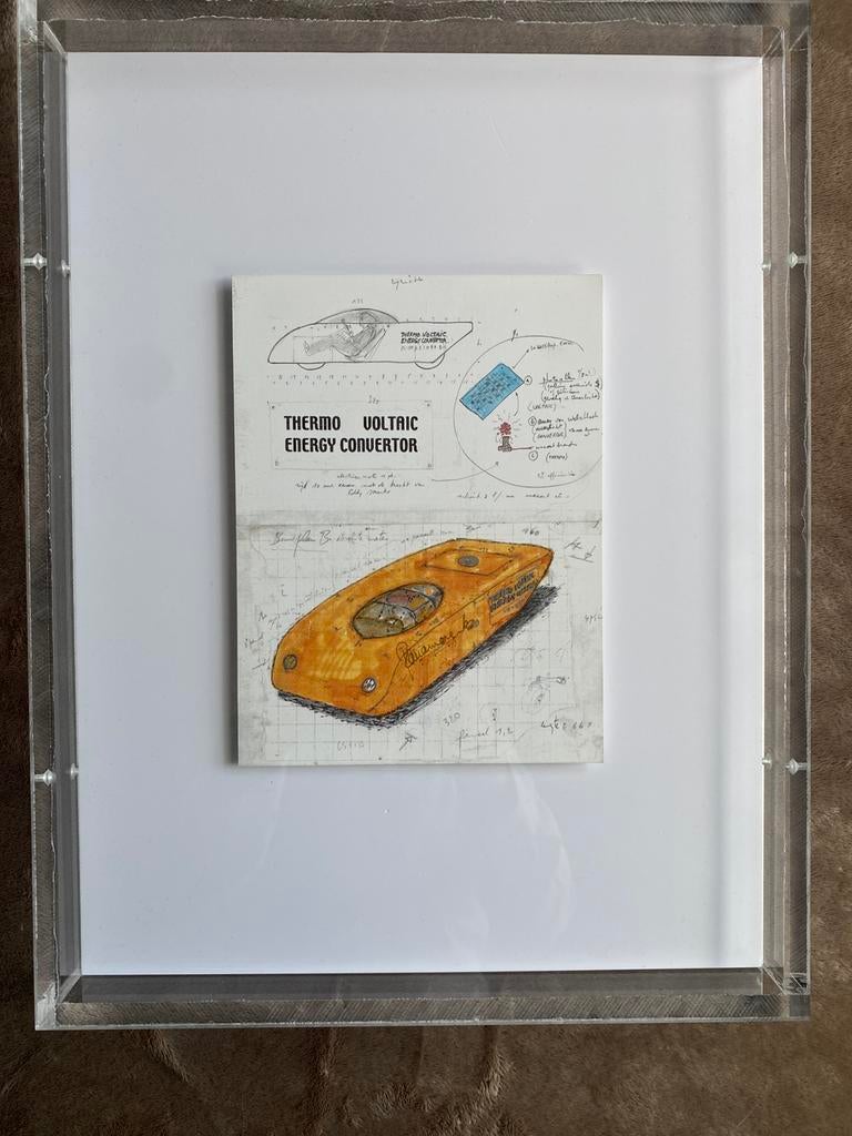 Panamarenko (1940-2019) - Thermo Voltaic Energy Convertor, Antiek en Kunst, Ophalen of Verzenden
