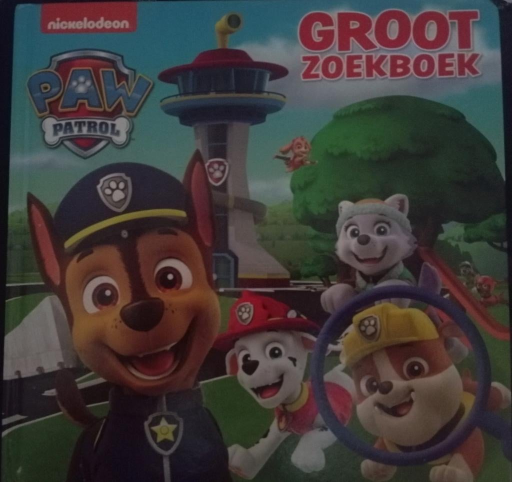 PAW PATROL - GROOT ZOEKBOEK, Enlèvement ou Envoi