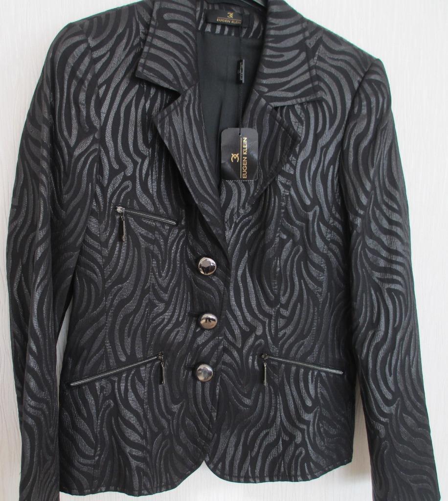nieuw donkergrijs vest blazer eugene klein maat 40, Maat 38/40 (M), Zwart, Nieuw, Ophalen of Verzenden