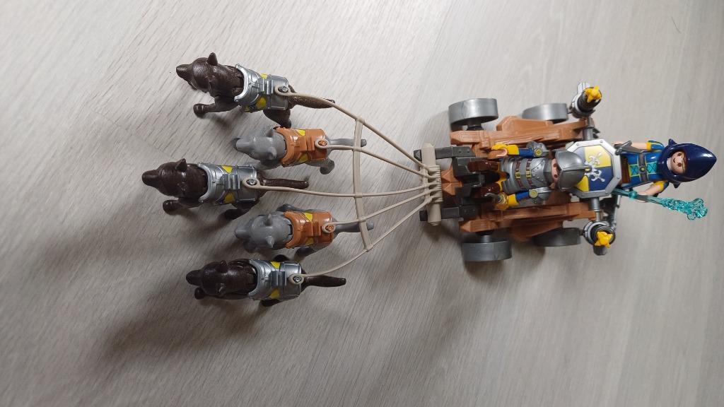 Playmobil 70225 - Novelmore  tank voor wolvenaanvallen, Kinderen en Baby's, Speelgoed | Playmobil, Ophalen, Zo goed als nieuw