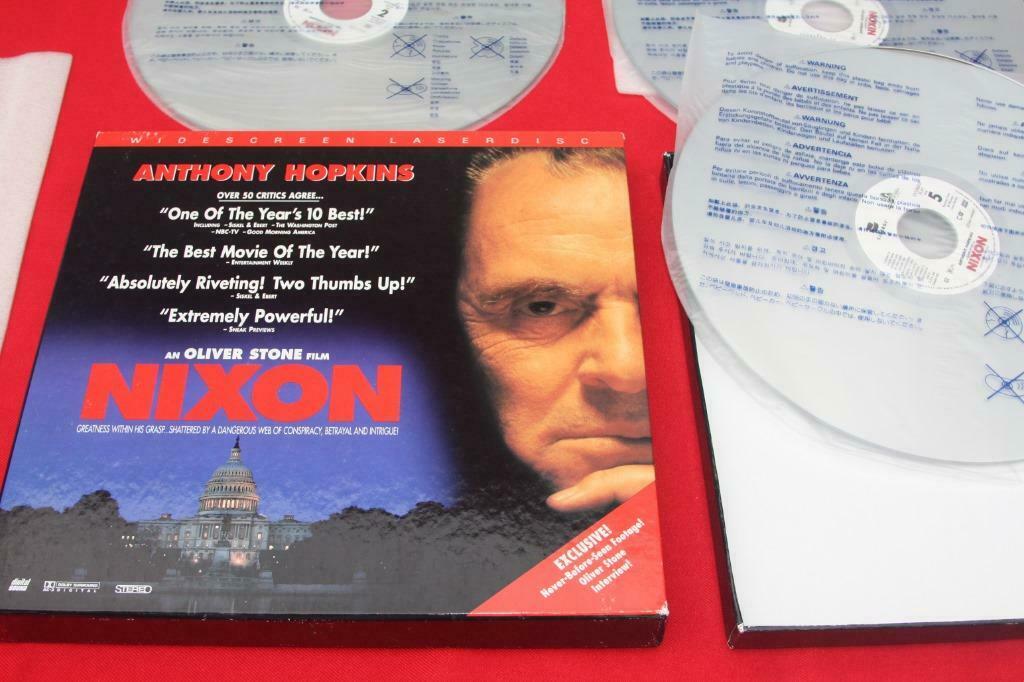 Widescreen laserdisc Box " Anthony Hopkins " 3 disc edition, Ophalen of Verzenden, Gebruikt, Film, Overige typen