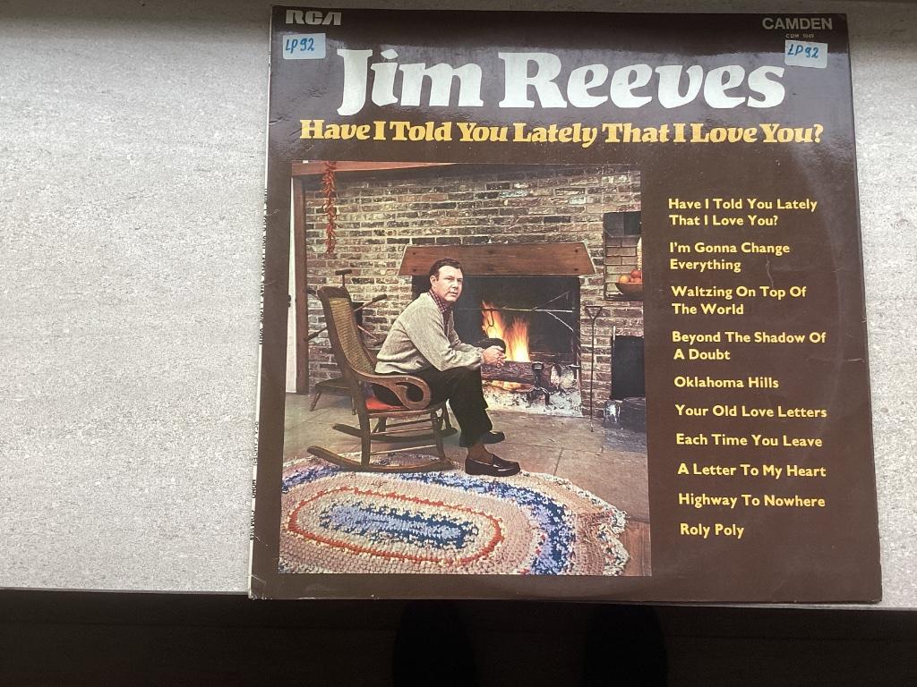 Lp Jim Reeves, Ophalen of Verzenden, Gebruikt, 12 inch