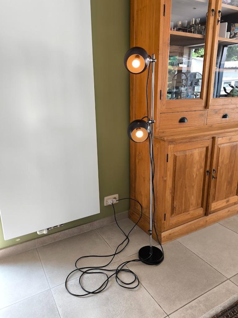 lampadaire vintage hauteur 135 cm, Enlèvement