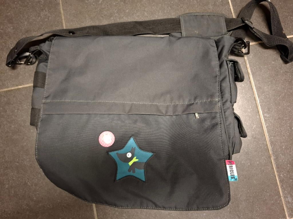 Sac à langer Périclès noir, Enfants & Bébés, Enlèvement ou Envoi, Comme neuf