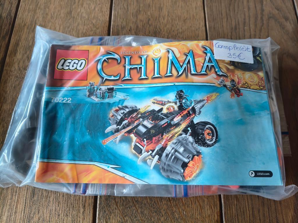 Lego Chima 70222 Le bulldozer panthère, Enlèvement ou Envoi, Utilisé, Lego