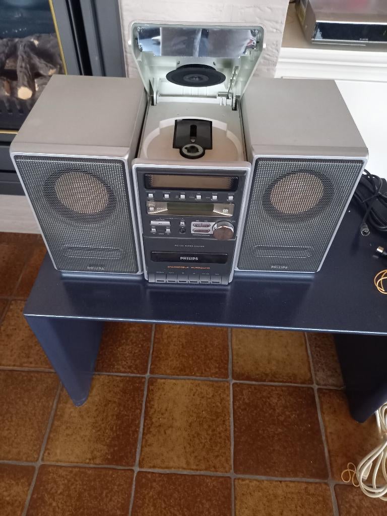 radio-cd speler -cassette (afspelen,opnemen), Ophalen, Gebruikt