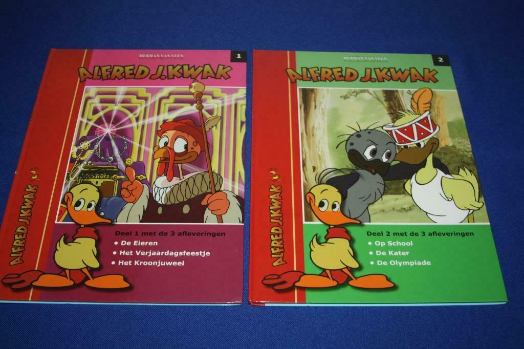Alfred J. Kwak deel 1 en 2 , HC 1e druk 2006 Herman Van Veen, Gelezen, Ophalen of Verzenden, Meerdere stripboeken, Herman Van Veen