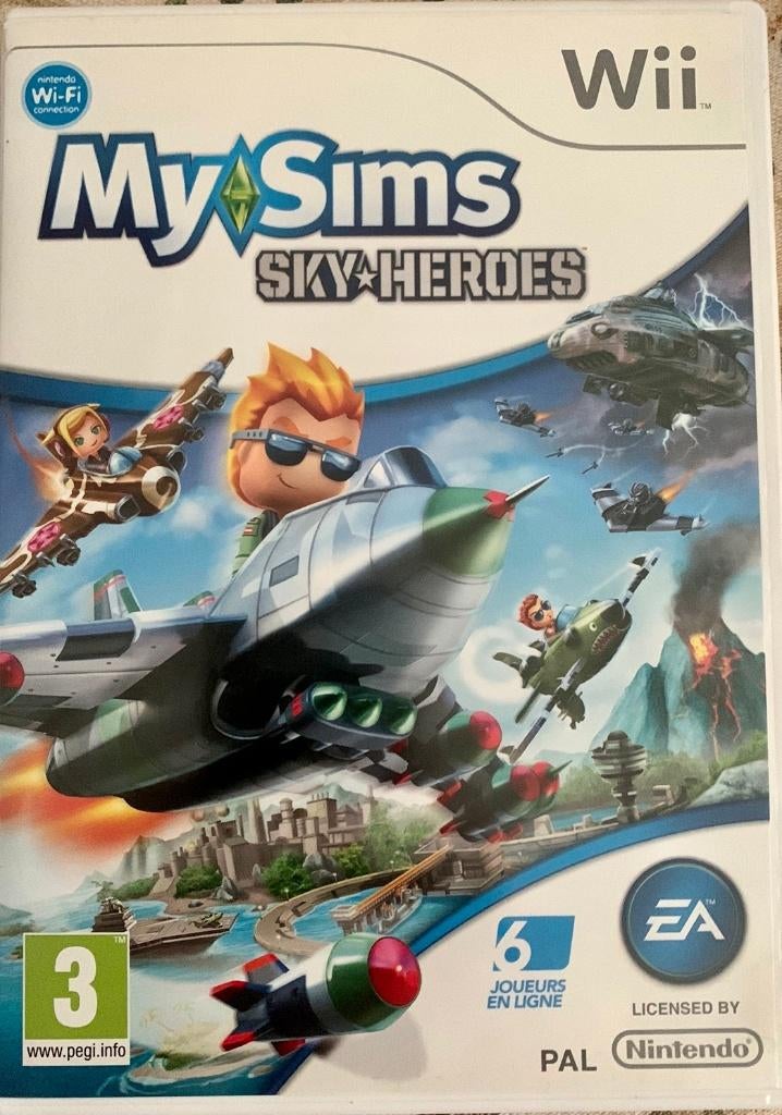BXL  Jeu WII MY SIMS - SKY HEROES, Ophalen of Verzenden, Gebruikt