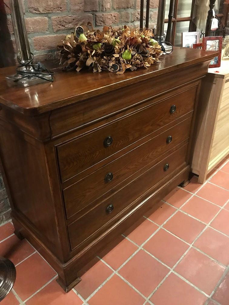HANDGEMAAKTE LADEKAST LOUIS PHILIPPE DRESSOIR Flamant, Ophalen, Nieuw