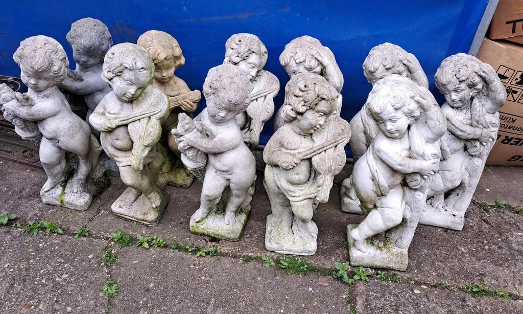 Beeld beelden betonnen beelden decoratie, Ophalen of Verzenden