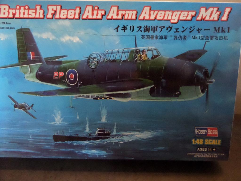 Modelbouw Kit AVENGER Mk.I, Neuf, Enlèvement ou Envoi, Avion, Plus grand que 1:72