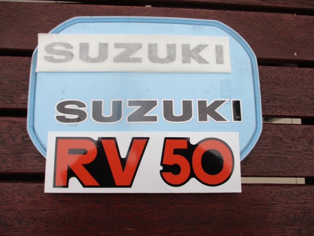Stickers SUZUKI RV 50, Fietsen en Brommers, Ophalen of Verzenden, Nieuw, Frame, Overige merken