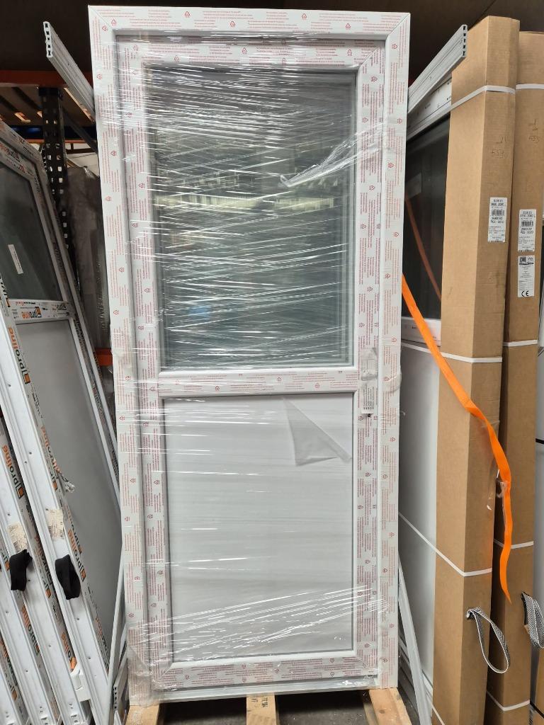 MAATWERK Pvc en aluminium : voordelig en snelle service, Doe-het-zelf en Bouw, Nieuw, Buitendeur, Glas, 200 tot 215 cm