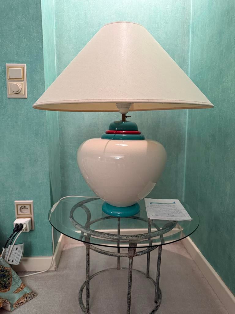 Lampe vintage céramique, Maison & Meubles, Lampes | Lampes de table, Enlèvement, Comme neuf