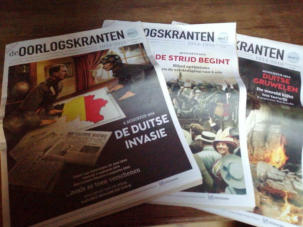 De oorlogskranten, Verzamelen, Ophalen of Verzenden