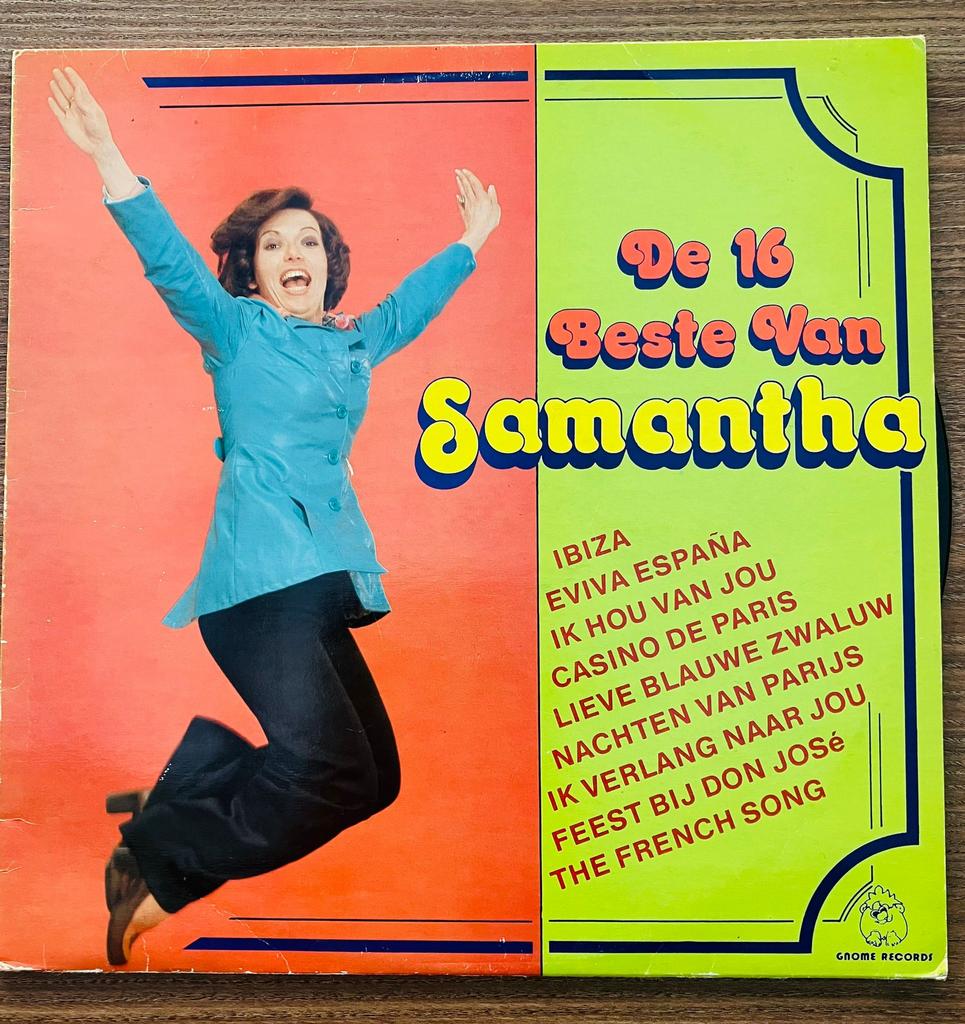 Samantha Handtekening op LP, Ophalen of Verzenden, Zo goed als nieuw