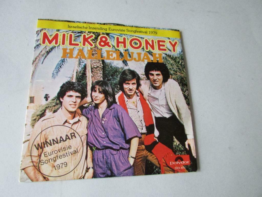 Milk & Honey, Hallelujah, festival de la chanson 1979, Envoi, 7 pouces, Pop, Single