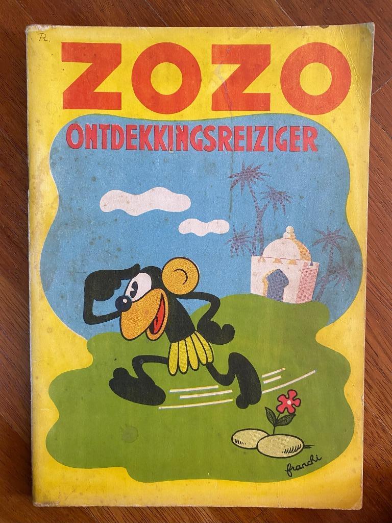 ZOZO -  Zozo ontdekkingsreiziger, Boeken, Stripverhalen, Gelezen, Eén stripboek, Ophalen of Verzenden, C. Franchi