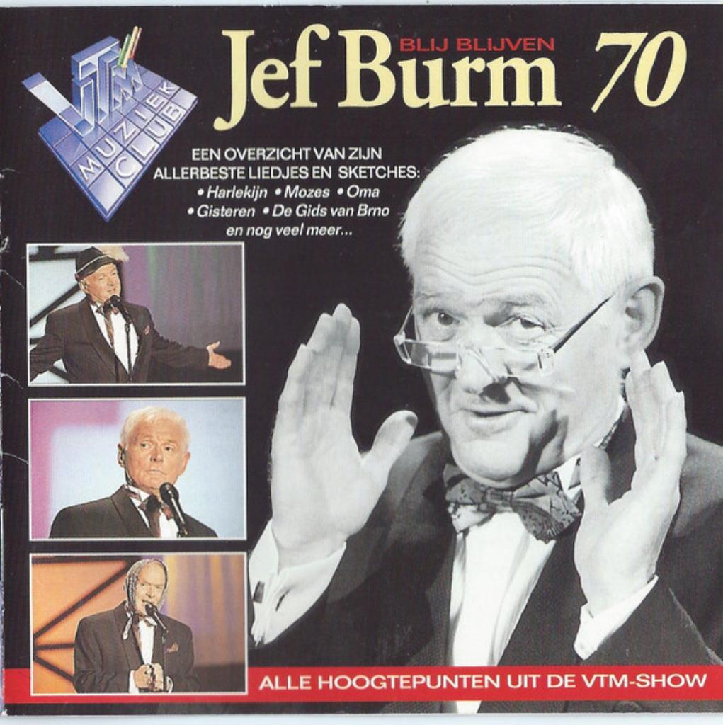 Jef Burm 70 - Blij Blijven, Ophalen of Verzenden, Zo goed als nieuw, Overige genres