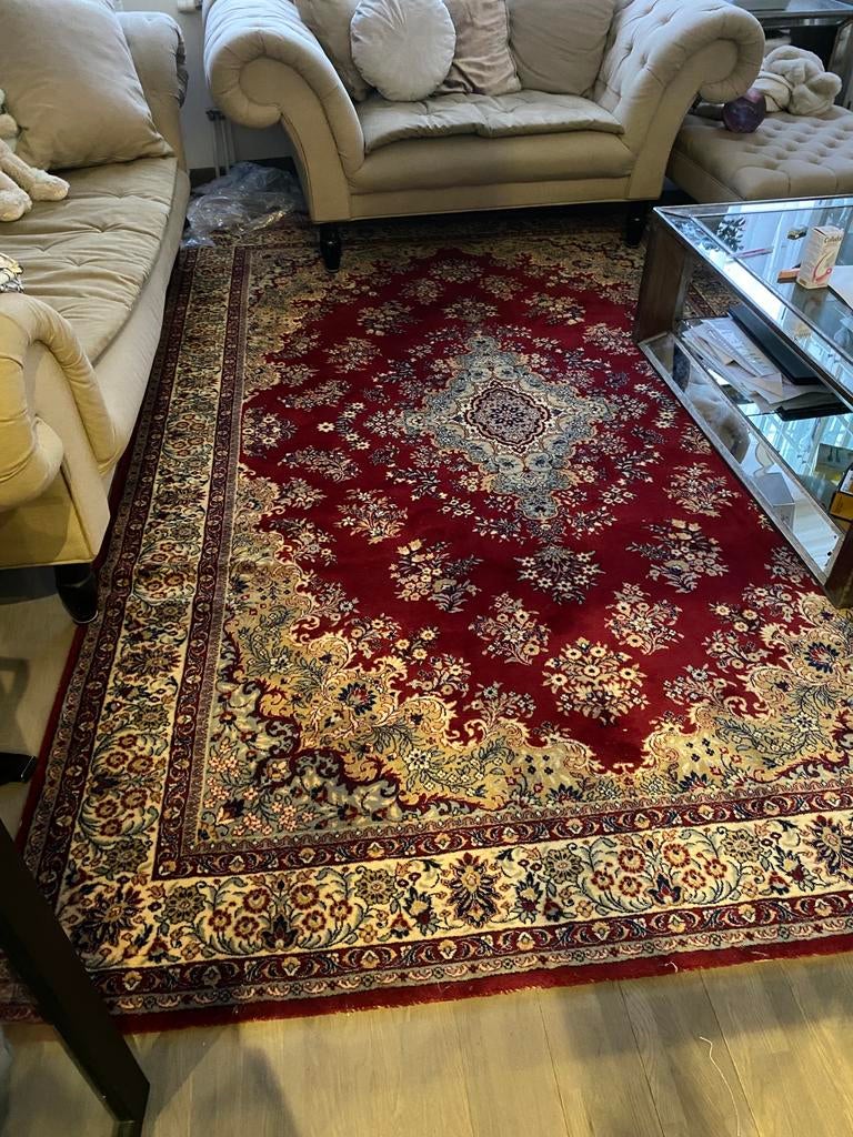 Tapijt van zuivere scheerwol 200* 300 cm, Huis en Inrichting, Ophalen of Verzenden, Zo goed als nieuw