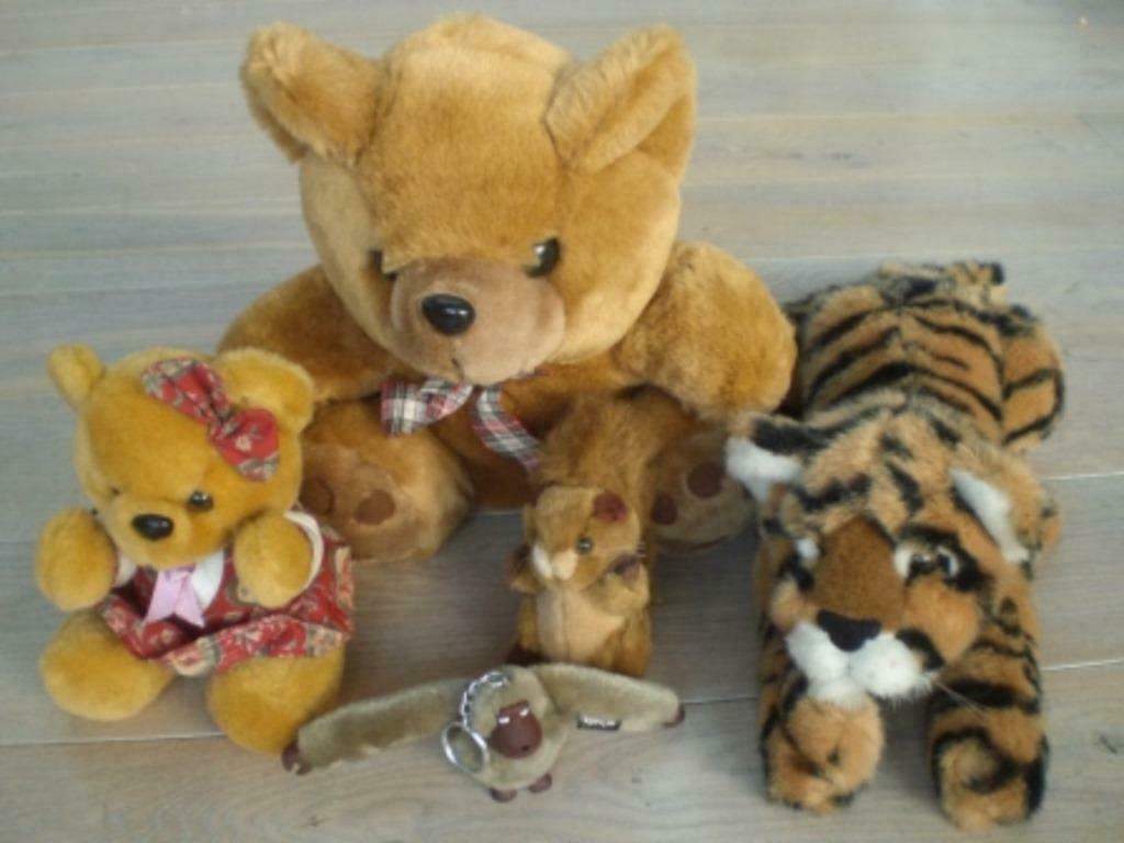 Peluches 100 % neuves  super douces - 5 pieces, Enlèvement, Neuf, Autres types