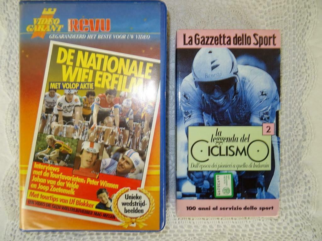 Wielrennen Tour de France vintage VHS films wielrennen 1990, Vanaf 6 jaar, Ophalen of Verzenden, Zo goed als nieuw, Overige genres