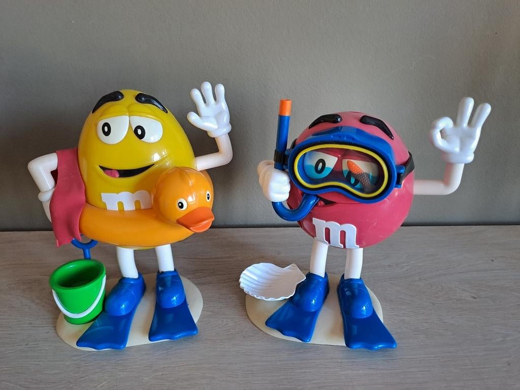 Vintage rare M&M'S Fun Machine Dispenser snoepautomaat, Collections, Marques & Objets publicitaires, Comme neuf, Enlèvement