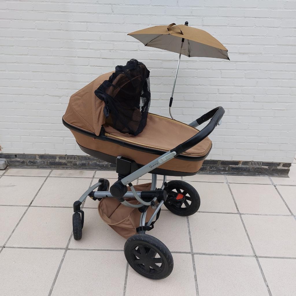 QUINNY BUZZ XTRA mokka full option kinderwagen buggy topmerk, Kinderen en Baby's, Zo goed als nieuw, Ophalen, Kinderwagen, Verstelbare duwstang