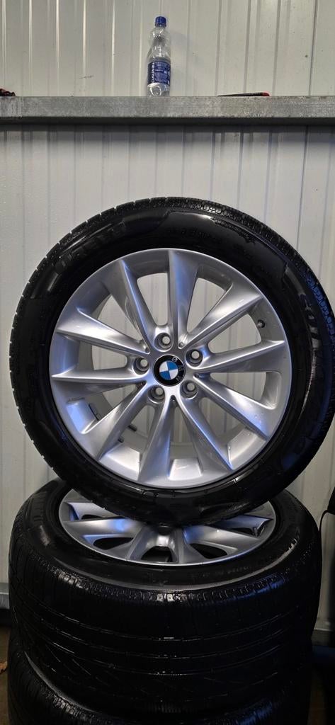 Originele BMW Styling 307 V-spaak 18″ banden en velgen, Ophalen, 18 inch, 245 mm, Banden en Velgen