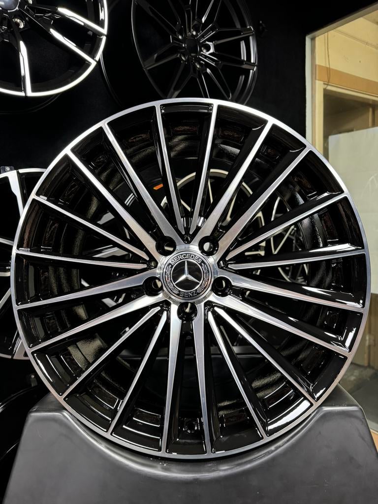 19 inch velgen voor Mercedes AMG look 5x112 A B C CLA E KLAS, Auto-onderdelen, 19 inch, Velg(en), Nieuw, Ophalen of Verzenden