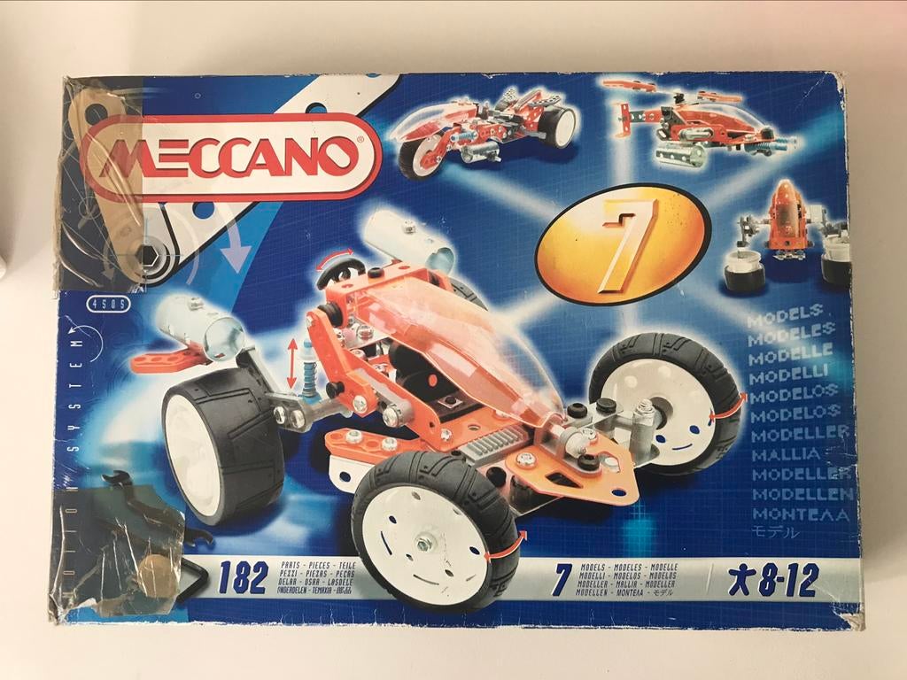 Meccano Motion systym 4505 bouwdoos, Ophalen of Verzenden, Gebruikt, Bouwen