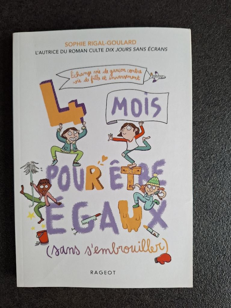 4 mois pour être égaux - Sophie Rigal-Goulard, Ophalen of Verzenden, Zo goed als nieuw, Sophie Rigal-Goulard