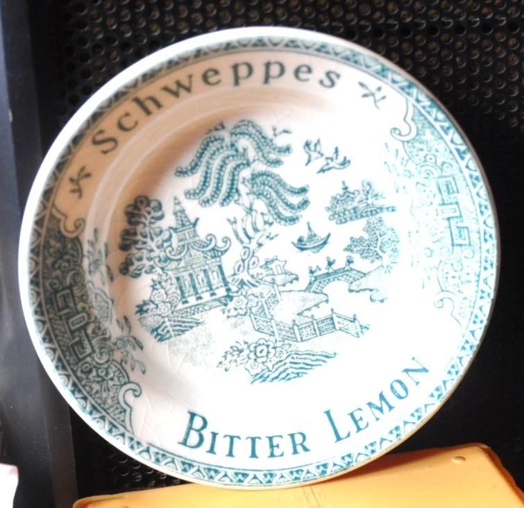 coupelle a monnaie publicitaire schweppes bitter lemon, Ophalen of Verzenden, Zo goed als nieuw, Overige typen