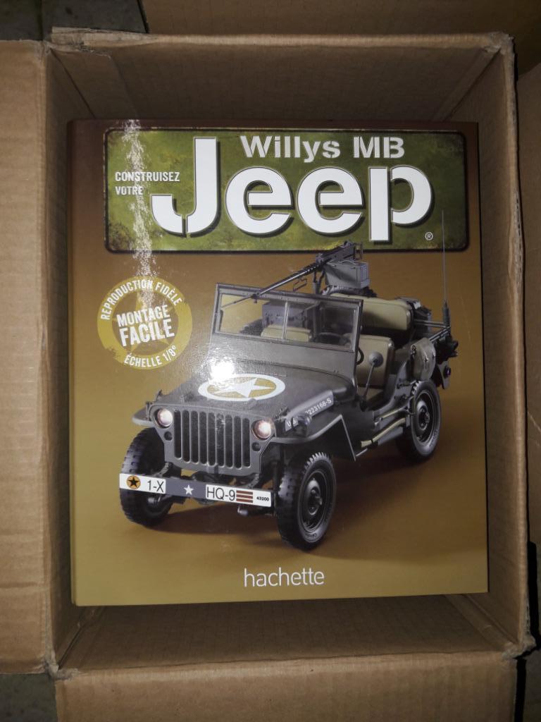 jeep willys hachette collection, Ophalen, Nieuw