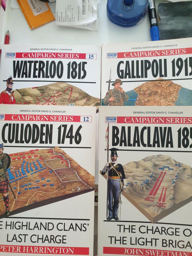 CAMPAIGN SERIES 6, 8, 12 EN 15. oa Waterloo, Ophalen of Verzenden, Zo goed als nieuw