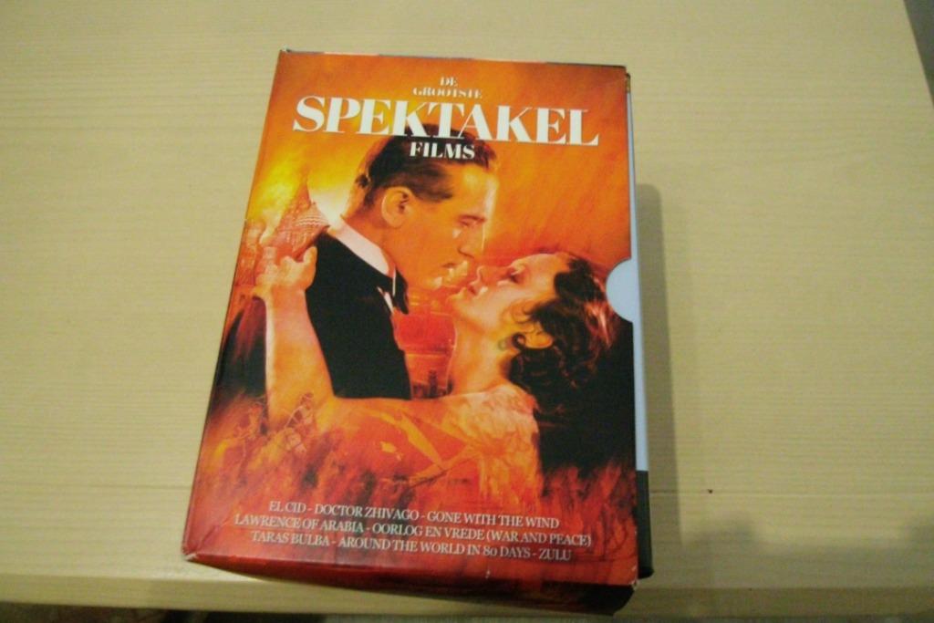 de grootste spektakel films  8 disc box, Ophalen of Verzenden